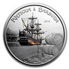 Image 1 : 2018 Antigua & Barbuda 1 oz Silver Rum Runner Proof (Colorized)
