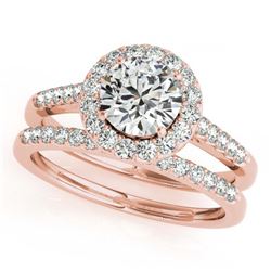 40 ctw Tanzanite & VS/SI Diamond Bracelet 14K Rose Gold