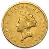 Image 1 : $1 Indian Head Gold Type 2 VF