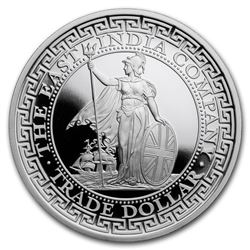 2018 Niue 1 oz Silver Proof British Trade Dollar Restrike