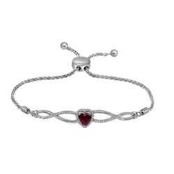 Sterling Silver Mens Round Diamond Square Cluster Ring 1/4 Cttw