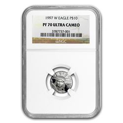 1997-W 1/10 oz Proof Platinum American Eagle PF-70 NGC