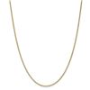 Image 1 : 14k Gold 1.5 mm Anchor Link Chain Necklace - 16 in.