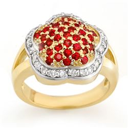 1.0 ctw VS/SI Diamond Ring 18K Yellow Gold