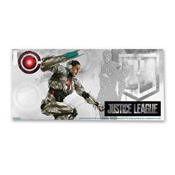 2018 Niue 5 gram Silver $1 Note Justice League Cyborg