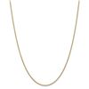 Image 1 : 14k Gold 1.6 mm Cable Chain Necklace - 16 in.