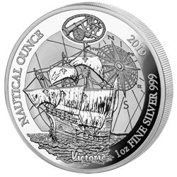 2019 Rwanda 1 oz Silver Nautical Ounce Victoria Proof