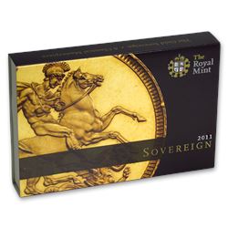 2011 Great Britain Gold Sovereign BU (Original mint packaging)