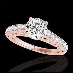 2.75 ctw Sapphire & VS/SI Diamond Necklace 18K Yellow Gold