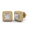 Image 2 : 2.26 ctw VS/SI Diamond 2pc Wedding Set 14K Yellow Gold