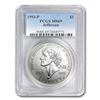 Image 1 : 1993-P Jefferson 250th Anniv $1 Silver Commem MS-69 PCGS
