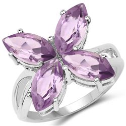 1.03 ctw Glass Filled Ruby and White Topaz .925 Sterling Silver Ring