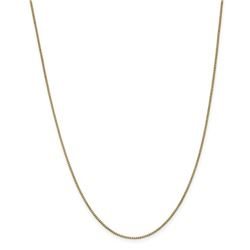 14k Gold 1 mm Box Chain - 24 in.