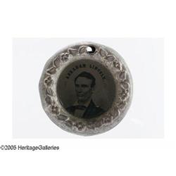Choice 1860 Lincoln "Doughnut" Style Ferrotype Very Choice 1860 Lincoln "Doughnut" Style Ferrotype.