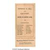 Image 2 : 1876 Cincinnati Republican Nat. Conv. Ticket Superb 1876 Cincinnati Republican National Convention T