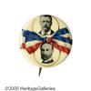 Image 1 : 1 1/4" 1904 Roosevelt & Fairbanks Jugate Very Choice Example of a Distinctive 1 1/4" 1904 Roosevelt 
