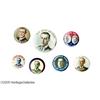 Image 2 : Large Collection- Woodrow Wilson Pinback Buttons Large Collection of Woodrow Wilson Pinback Buttons.