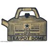 Image 2 : 1924 Die-Cut Cardboard Window Sign; Teapot Dome Marvelous 1924 Die-Cut Cardboard Window Sign For Dav