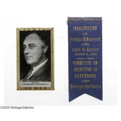 Two Quite Unusual Franklin Roosevelt Items Two Quite Unusual Franklin Roosevelt Items.