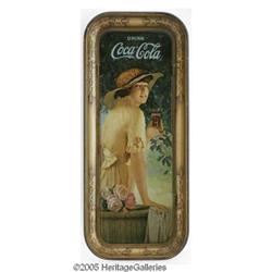 1916 Elaine Coca Cola Serving Tray Measuring 1916 Elaine Coca-Cola Serving Tray.