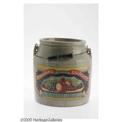 Large Standard Heinz Currant Jelly Crock  Large Standard Heinz Currant Jelly Crock 