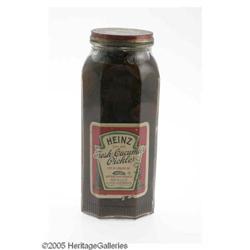 Heinz Fresh Cucumber Pickles Labeled Jar Heinz Fresh Cucumber Pickles Labeled Jar