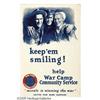 Image 2 : Keep 'em Smiling! (Lot of 3) 42" x 28" Keep 'em Smiling!