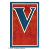 Image 2 : V (Red, White, and Blue) (Lot of 3) 30" x 20"  V (Red, White, and Blue) 