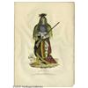 Image 1 : 1836 Hand-Colored Lithograph of Sioux Wa-Na-Ta 1836 Hand-Colored Lithograph of Wa-Na-Ta, Grand Chief