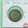 Image 2 : Canada Twenty Five Cent 1920