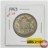 Canada Fifty Cent 1953 NSF SD