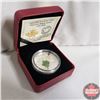 Image 1 : RCM 2014 $20 Fine Silver Coin Majestic Maple Leaves with Jade (99.99%)