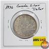 Image 1 : Canada Silver Dollar 1936