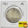 Image 1 : Canada Silver Dollar 1963