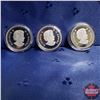 Image 3 : RCM 2014 Canada $20 Majestic Maple Leaf 3-coin Fine Silver Set in Deluxe Wooden Display Case. (Majes