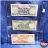 Image 2 : Fiji Notes 1980's - Sheet of 3: $1; $2; $5