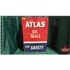 Image 1 : Metal Shop Cabinet "ATLAS Oil Seals" (22"H  x 15"W x 5"D)