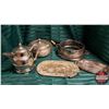 Image 1 : Collector Combo : Silver Theme (Platter, Teapot, etc)