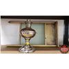 Aladdin No 5 Coal Oil Lamp & Economy Washboard