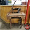 Image 1 : Treadle Sewing Machine "Reliance" (Notions in Drawers)