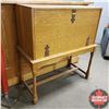 Image 1 : Custom Built Drop Front Writing Desk (42"H x 39"W x 19"D)