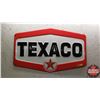 Image 1 : Tin Texaco Sign (Single Sided) Embossed (15"H x 24"W)