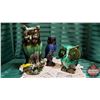Image 1 : BMP Owl Trio (One is a Coin Bank!)