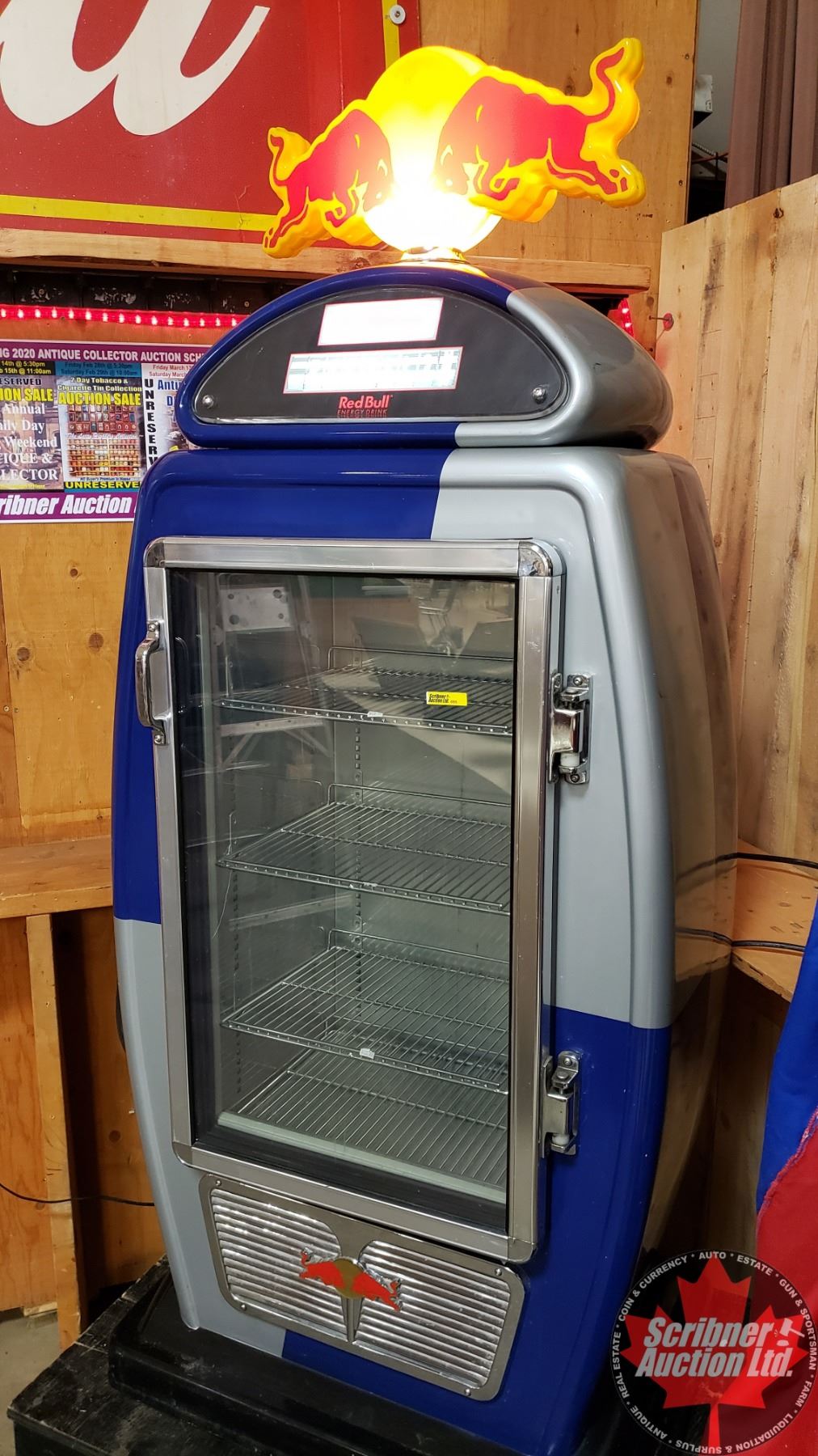 red bull fuel pump fridge for sale