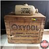 Image 1 : Wood Box "Oxydol" & Reproduction Foot Warmer Accent Piece