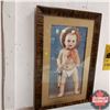 Image 1 : Framed Baby Cowboy Print (37" x 24")