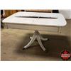 Image 1 : Duncan Phyfe Table w/Leaf (Painted)