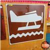 Image 1 : Float Plane - Metal Sign (24" x 24")
