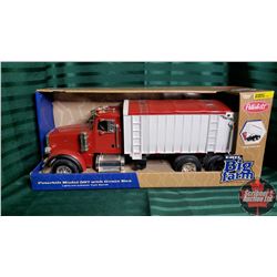 Toy Truck : Peterbilt Model 367 (Light Sounds w/Tilting Grain Box) (1/16 Scale)