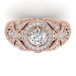 2.42 ctw Tanzanite & Diamond Ring 18K White Gold